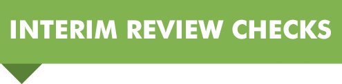 Interim review checks